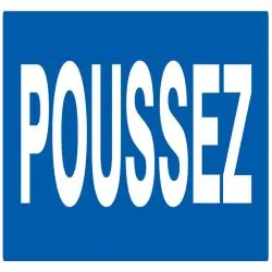 POUSSEZ 200X52 NORMASIGN ADHES Taliaplast 720605