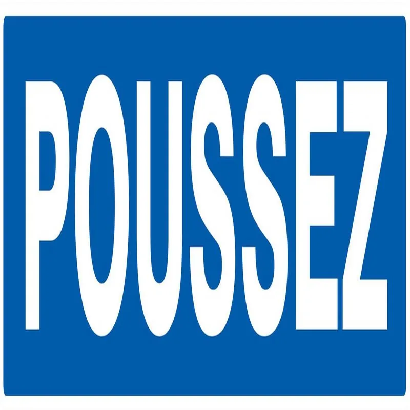 POUSSEZ NORMASIGN ADHESIF 330X Taliaplast 725605