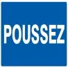 POUSSEZ 330X200 NORMASIGN ADHE Taliaplast 721642