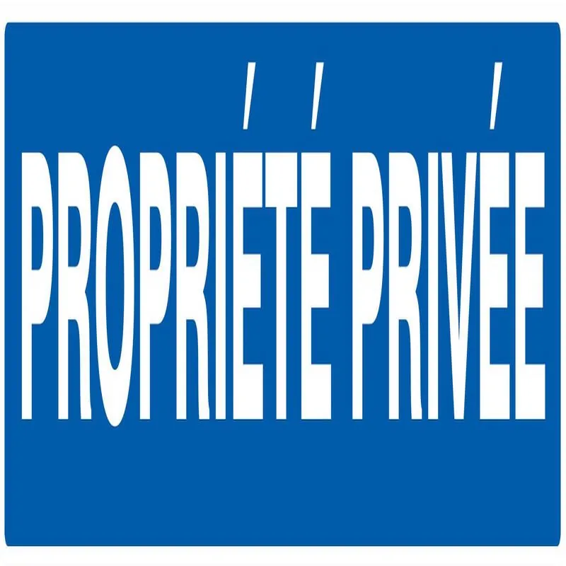 PROPRIETE PRIVEE 330x75mm Taliaplast 725643