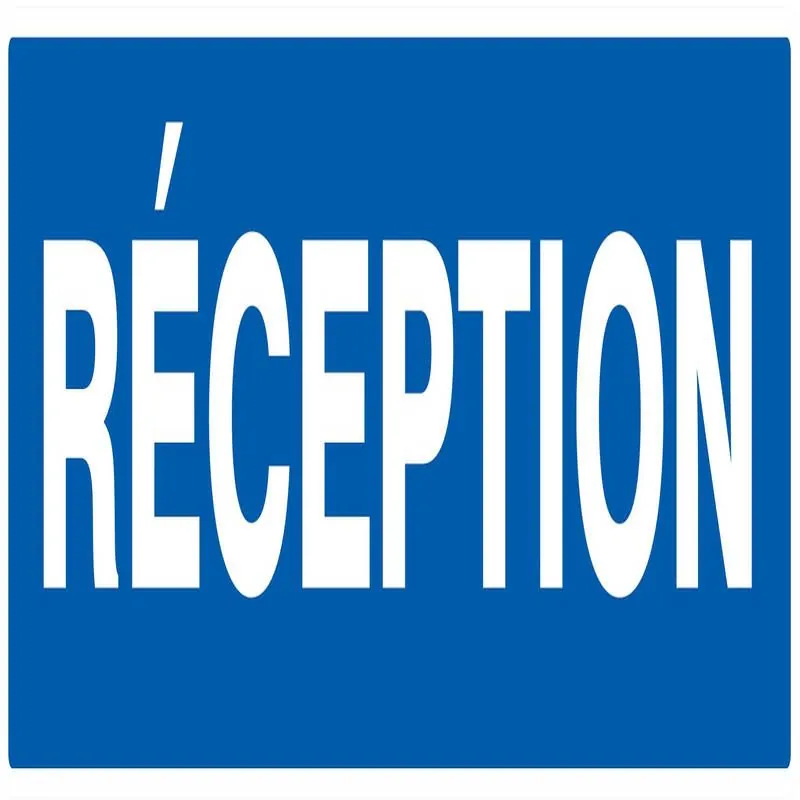 RECEPTION 200X52 NORMASIGN ADH Taliaplast 720624