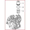 Clé pour filtre à huile de boite de vitesses DSG . 1/2" - 24 mm - L.136 mm KSTOOLS 150.9353 | 150.9353
