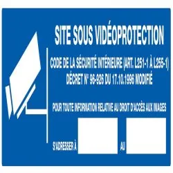 SITE SOUS VIDEOPROTECTION 200x Taliaplast 720238