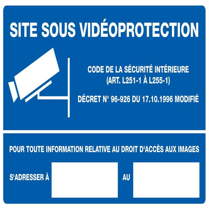 SITE SOUS VIDEOPROTECTION AVEC Taliaplast 721240