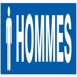 TOILETTES HOMMES NORMASIGN ADH Taliaplast 725648