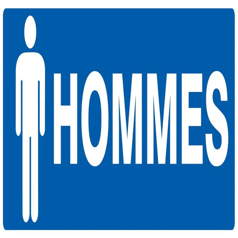 TOILETTES HOMMES NORMASIGN ADH Taliaplast 726648
