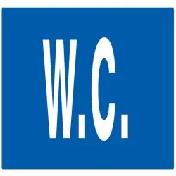 W.C 200x52 NORMASIGN ADHESIF 2 Taliaplast 720632