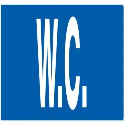 W.C NORMASIGN ADHESIF 330X75 Taliaplast 725632