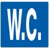 W.C. NORMASIGN ADHESIF 330X120 Taliaplast 726632