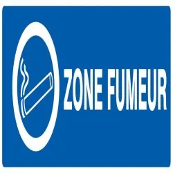 ZONE FUMEUR NORMASIGN ADHESIF Taliaplast 726633