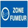 ZONE FUMEUR 330X200 NORMASIGN Taliaplast 721633