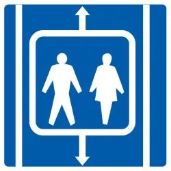 ASCENSEUR NORMASIGN ADHESIF 20 Taliaplast 728622
