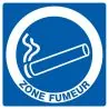 ZONE FUMEUR 200X200 NORMASIGN Taliaplast 728605