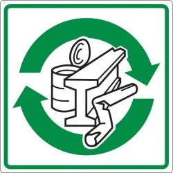 RECYCLAGE DE LA FERRAILLE NORM Taliaplast 733802