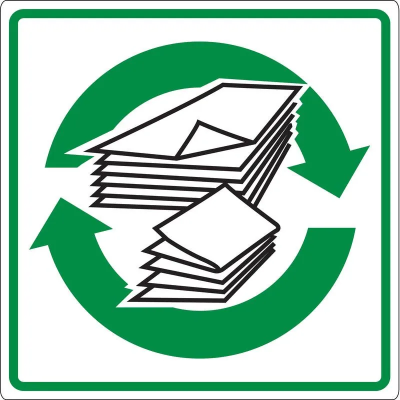 RECYCLAGE DU PAPIER NORMASIGN Taliaplast 733803