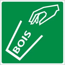 POUBELLE BOIS NORMASIGN ADHESI Taliaplast 733811