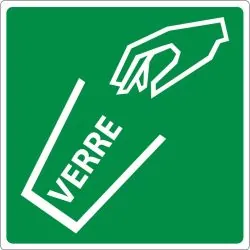 POUBELLE VERRE NORMASIGN ADHES Taliaplast 733819