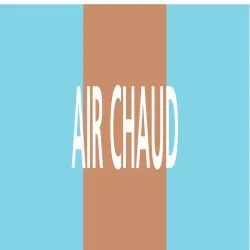 Panneau AIR CHAUD 156X26 MARQUAGE TUYA Taliaplast 732304