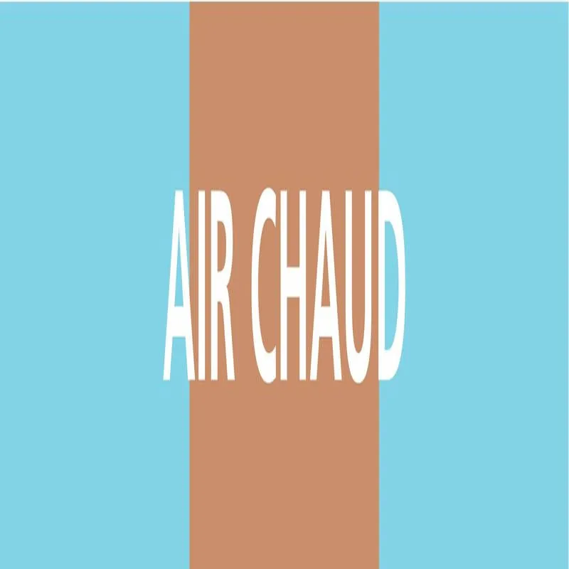 Panneau AIR CHAUD 312X52 MARQUAGE TUYA Taliaplast 730304
