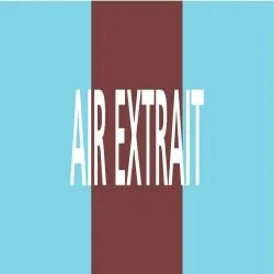Panneau AIR EXTRAIT 312X52 MARQUAGE TU Taliaplast 730315