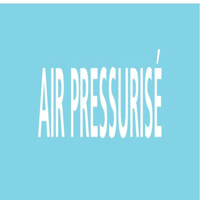 Panneau AIR PRESSURISE 156X26 MARQUAGE Taliaplast 732329