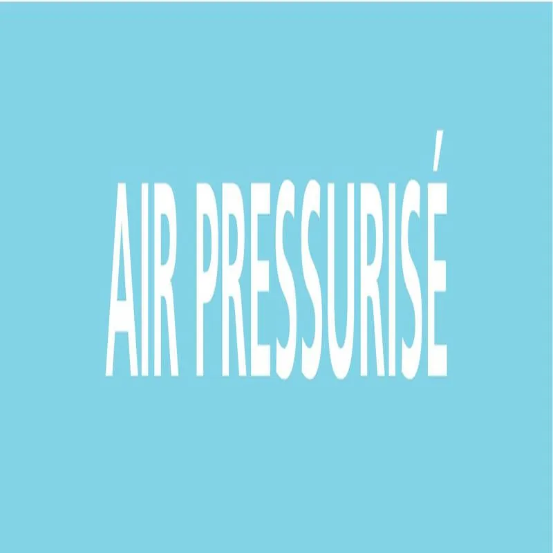 Panneau AIR PRESSURISE 312X52 MARQUAGE Taliaplast 730329