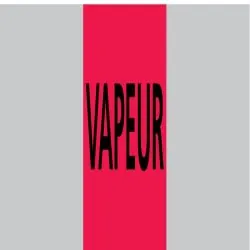 Panneau VAPEUR 156X26 MARQUAGE TUYAUTE Taliaplast 732204
