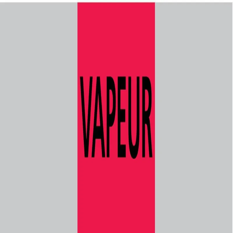Panneau VAPEUR 222X37 MARQUAGE TUYAUTE Taliaplast 731204
