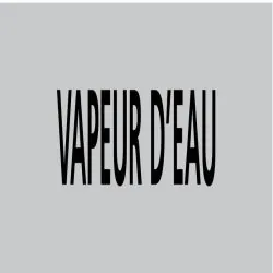 Panneau VAPEUR D'EAU 222X37 MARQUAGE T Taliaplast 731217