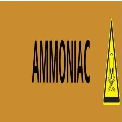 Panneau AMMONIAC 222X37 MARQUAGE TUYAU Taliaplast 731503