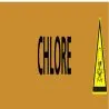 Panneau CHLORE 156X26 MARQUAGE TUYAUTE Taliaplast 732513
