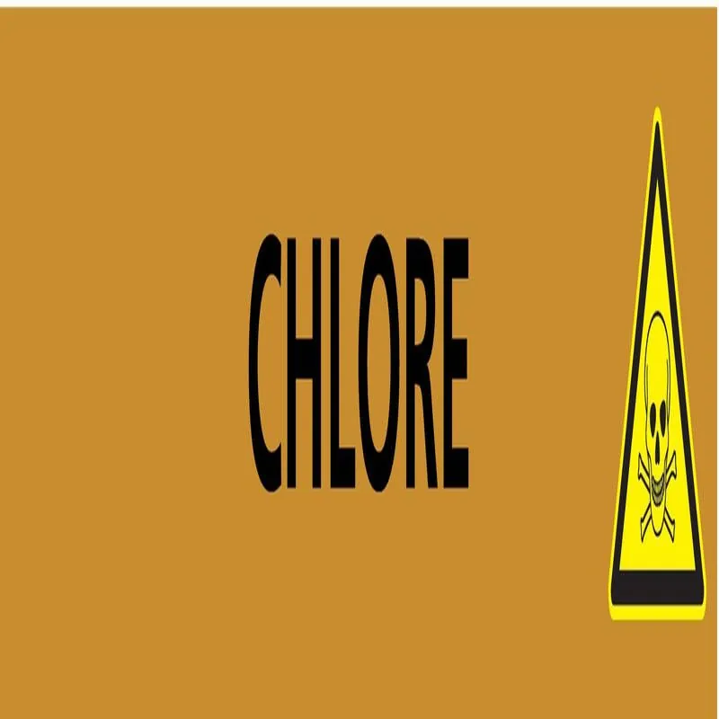 Panneau CHLORE 222X37 MARQUAGE TUYAUTE Taliaplast 731513