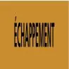 Panneau ECHAPPRMENT 222X37 MARQUAGE TU Taliaplast 731518