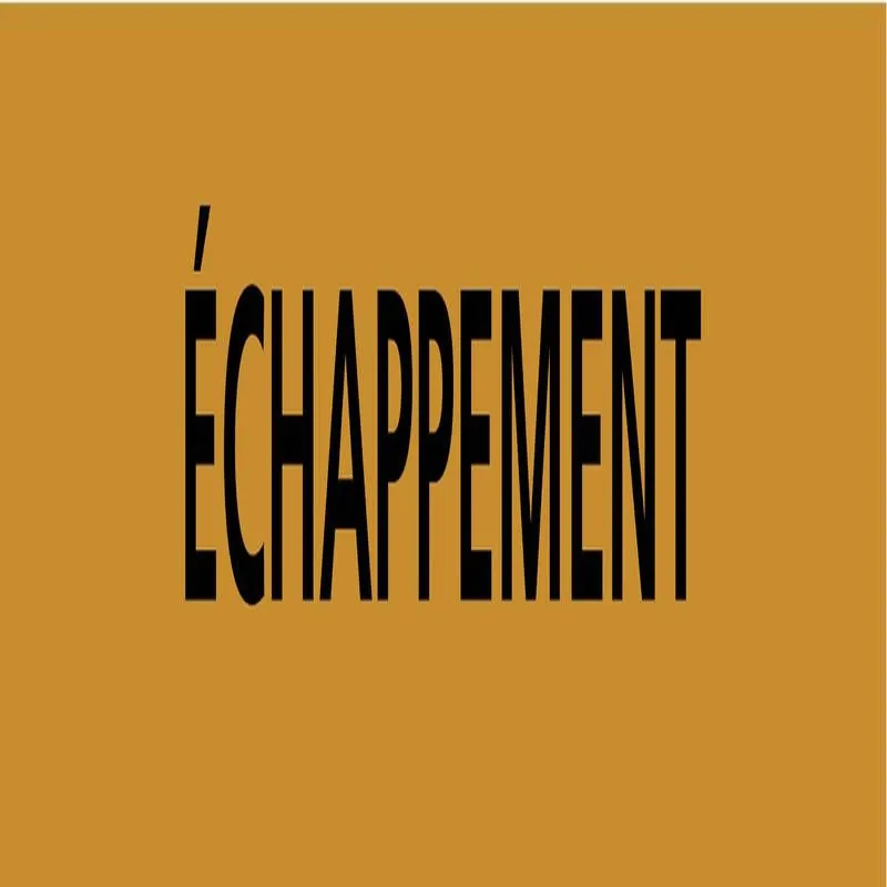 Panneau ECHAPPEMENT 312X52 MARQUAGE TU Taliaplast 730518