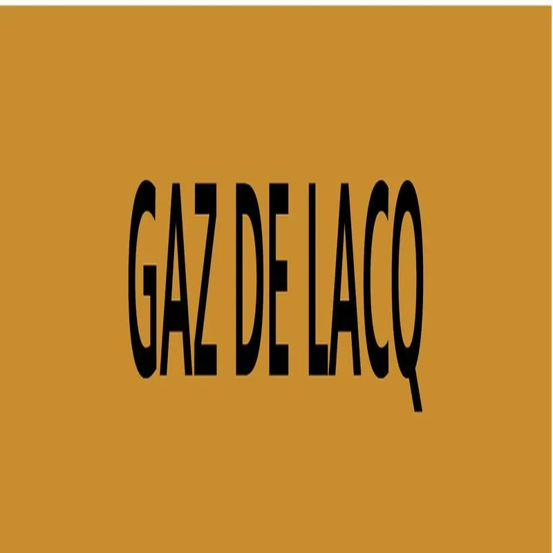 Panneau GAZ DE LACQ 222X37 MARQUAGE TU Taliaplast 731550