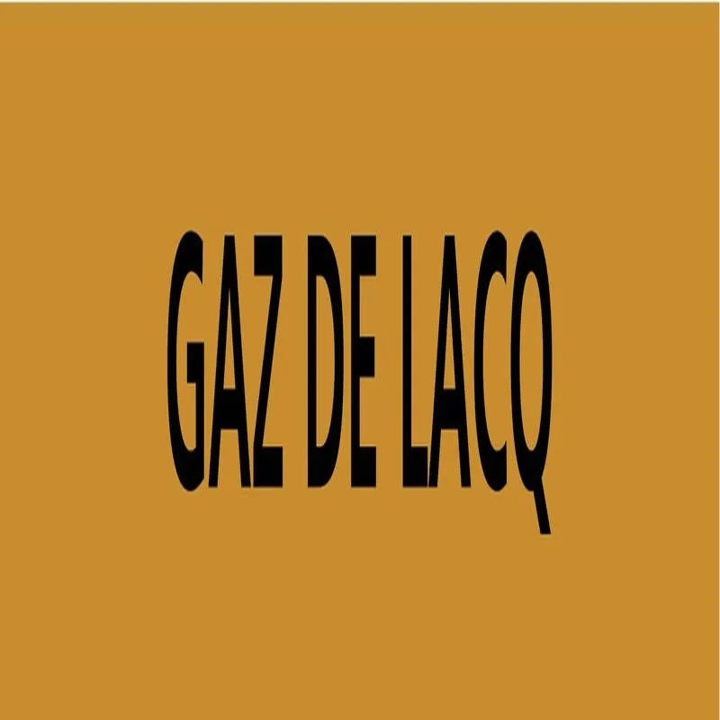 Panneau GAZ DE LACQ 312X52 MARQUAGE TU Taliaplast 730550