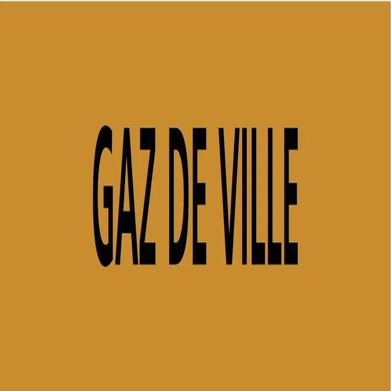 Panneau GAZ DE VILLE 312X52 MARQUAGE T Taliaplast 730525