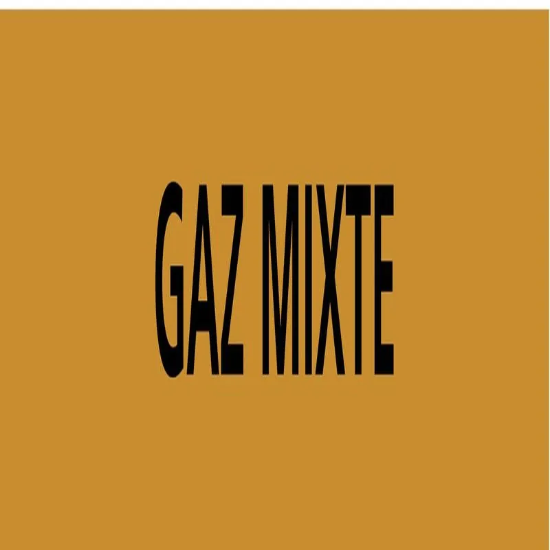 Panneau GAZ MIXTE 156X26 MARQUAGE TUYA Taliaplast 732526