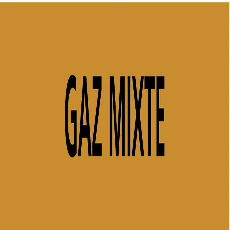 Panneau GAZ MIXTE 222X37 MARQUAGE TUYA Taliaplast 731526