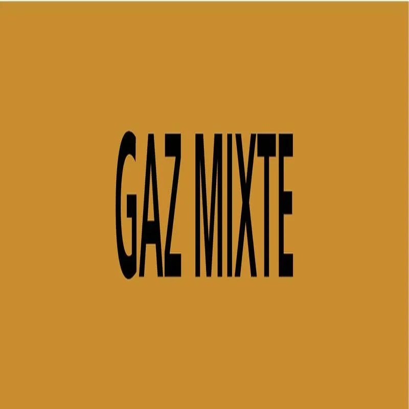 Panneau GAZ MIXTE 312X52 MARQUAGE TUYA Taliaplast 730526
