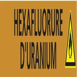 Panneau HEXAFLUORURE D'URANIUM 222X37 Taliaplast 731551