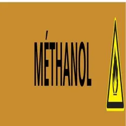 Panneau METHANOL 156X26 MARQUAGE TUYAU Taliaplast 732537