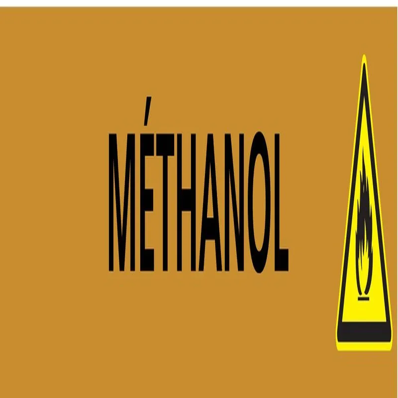 Panneau METHANOL 156X26 MARQUAGE TUYAU Taliaplast 732537