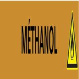 Panneau METHANOL 222X37 MARQUAGE TUYAU Taliaplast 731537