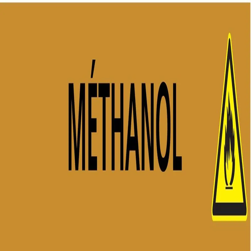 Panneau METHANOL 222X37 MARQUAGE TUYAU Taliaplast 731537