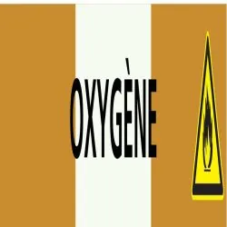 Panneau OXYGENE 156X26 MARQUAGE TUYAUT Taliaplast 732541