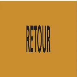 Panneau RETOUR 222X37 MARQUAGE TUYAUTE Taliaplast 731545