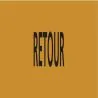 Panneau RETOUR 312X52 MARQUAGE TUYAUTE Taliaplast 730545