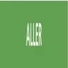 Panneau ALLER 222X37 MARQUAGE TUYAUTER Taliaplast 731101