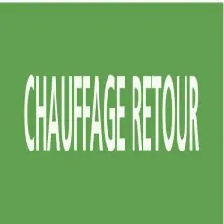 Panneau CHAUFF.RETOUR 222X37 MARQUAGE Taliaplast 731104